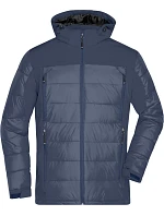 JN Pánská outdoorová hybridní bunda 02. navy model 22495014 - Daiber JN Pánská outdoorová hybridní bunda 02. navy model 22495014 - Daiber
