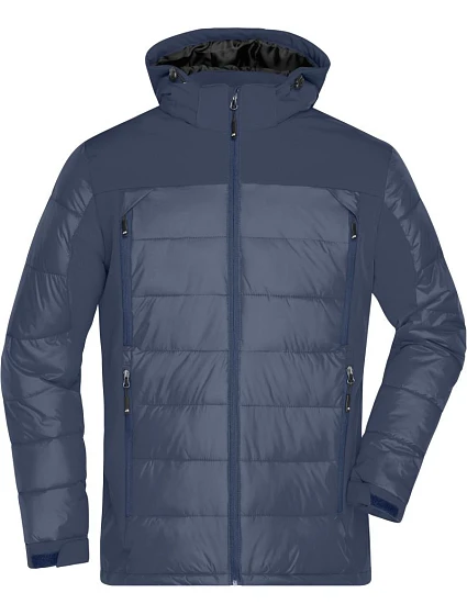 JN Pánská outdoorová hybridní bunda 02. navy model 22495014 - Daiber JN Pánská outdoorová hybridní bunda 02. navy model 22495014 - Daiber