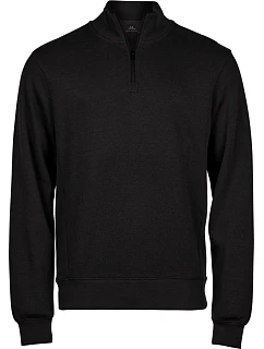 TJ Mikina s 1/4 zipem 18. black model 22421081 - Tee Jays