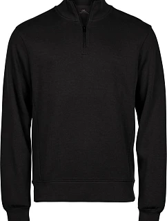 TJ Mikina s 1/4 zipem 18. black model 22421081 - Tee Jays