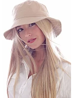 Atlantis Headwear Bucket Cotton Klobouk 33.0138 white