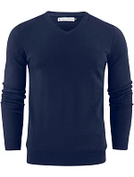 VNeck Pánský svetr s výstřihem do V navy model 22460903 - James Harvest VNeck Pánský svetr s výstřihem do V navy model 22460903 - James Harvest