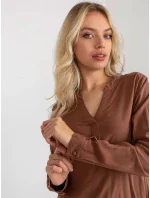 Halenka model 17828081 hnědá - FPrice