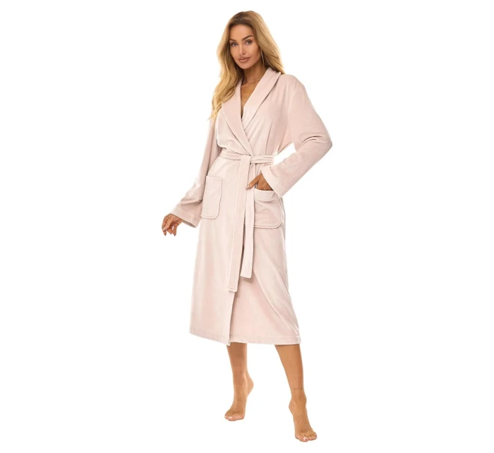 Dámsky župan L&L 2510 Aura long S-XL