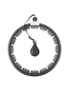 Obruč HMS HHW06 s okami, závažím a počítadlom čierna