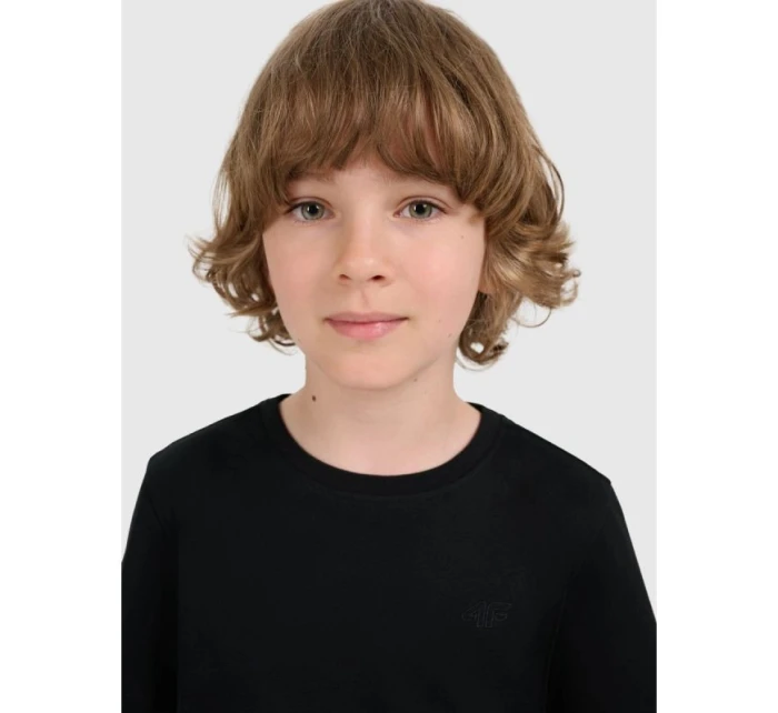 Chlapčenské hladké tričko 4F 4FJRMM00TTSHM3254-20S