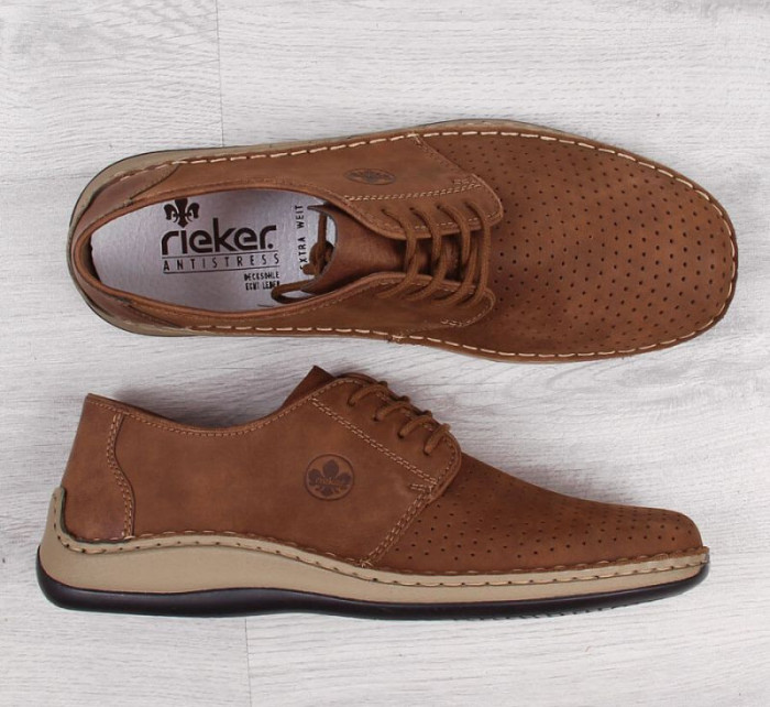 Pánska kožená obuv M RKR528 - Rieker