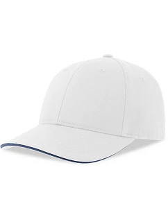 Liberty 6 panelová baseballová kšiltovka white/navy model 22411123 - Atlantis Headwear