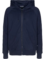 Pure Waste HJUB Unisex mikina s kapucňou 74.HJUB tmavomodrá