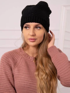 Dámska čiapka Lorena K377 čierna