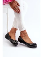 Damskie Pachnące Baleriny Z Sercem ZAXY NN285011 Czarne