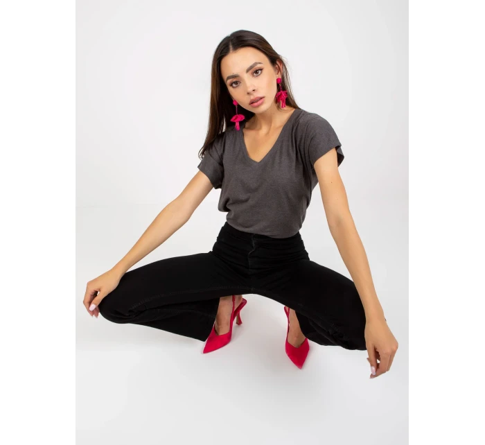 Tričko B 014.86 tmavo šedá