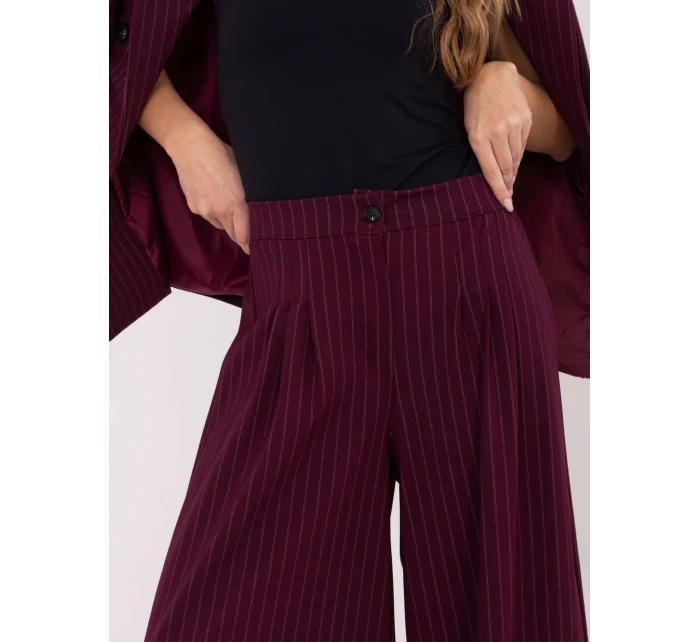 Spodnie IT SP model 21757241 bordowy - FPrice