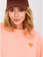 Mikina MJ BL Q2101.84 fluo orange