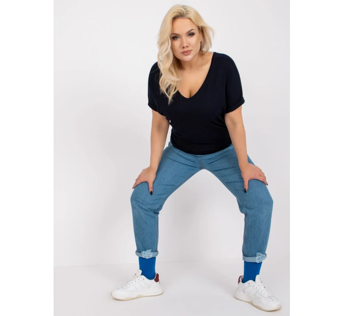 Blúzka RV BZ 7832.57 tmavo modrá