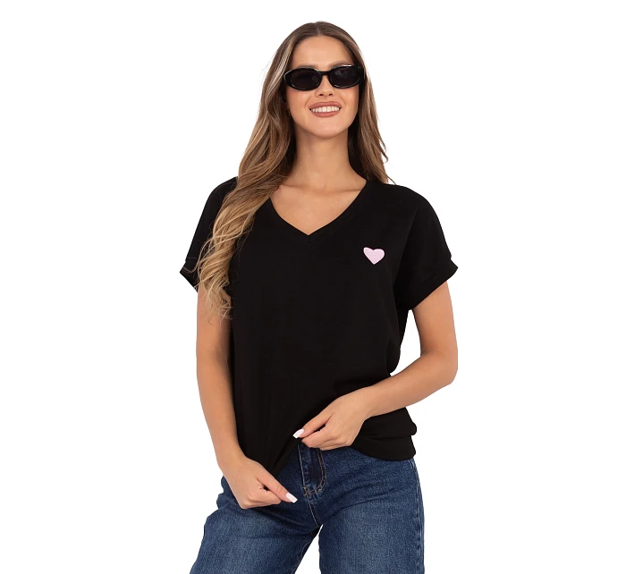 Bluzka RV BZ model 22072951 czarny - FPrice Bluzka RV BZ model 22072951 czarny - FPrice