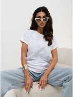 Bluzka RV BZ model 22123701 jasny niebieski - FPrice