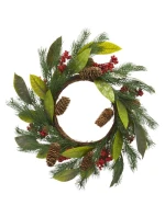 SLÁVNOSTNÉ DEKORATÍVNE GIRLANDY PU ZDOBENÉ 43CM