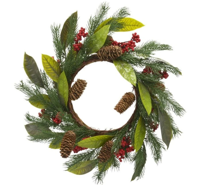 SLÁVNOSTNÉ DEKORATÍVNE GIRLANDY PU ZDOBENÉ 43CM