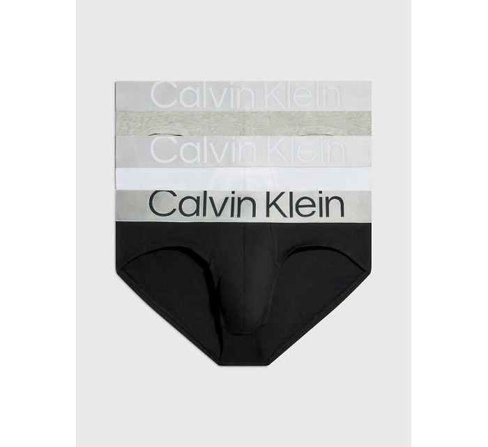 Pánska spodná bielizeň HIP BRIEF 3PK 000NB3129AMPI - Calvin Klein