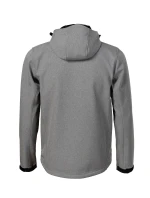 Performance pánska softshellová bunda tmavo šedá melír Performance pánska softshellová bunda tmavo šedá melír