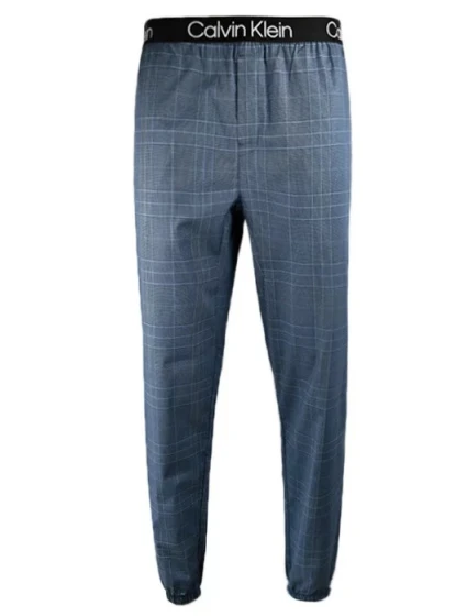 Pánske jogger nohavice - NM2182E - V7G - modrá - Calvin Klein