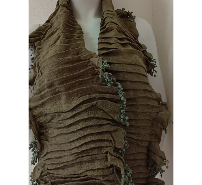 Dámska šatka Leni 777 khaki - FPrice