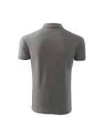Pánske tričko Pique Polo Free (tmavosivé)