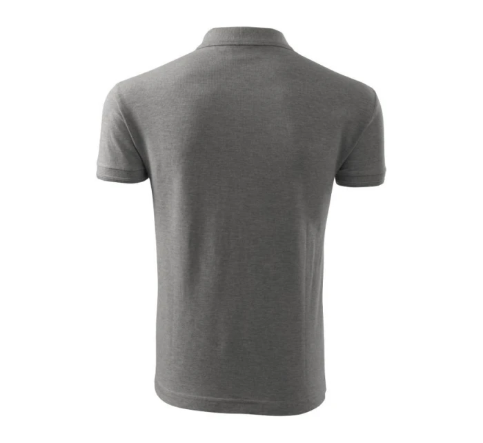 Pánske tričko Pique Polo Free (tmavosivé)