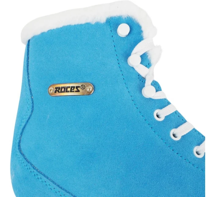 Modro-biele krasokorčule Roces Suede Eco-Fur 450702 004 Modro-biele krasokorčule Roces Suede Eco-Fur 450702 004