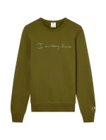 Pánská mikina Crewneck Sweatshirt olive pánské model 21811903 - CHAMPION Pánská mikina Crewneck Sweatshirt olive pánské model 21811903 - CHAMPION