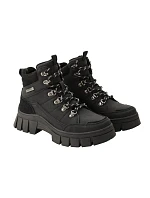 Lee Cooper dámské zimní boty, černé kotníkové boty, zateplené dámské boty