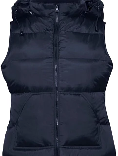 B&C + /women Dámská vesta s kapucí navy model 22452615