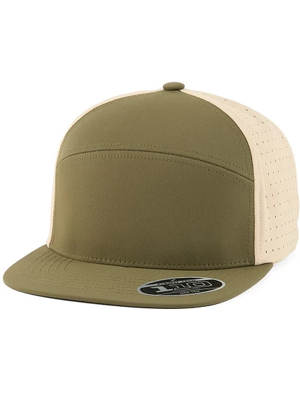 Flexfit 110AC 6-panelová čiapka „Arch“ 55.10AC buck/reed yellow Flexfit 110AC 6-panelová čiapka „Arch“ 55.10AC buck/reed yellow