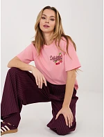 Tričko D12022AJ02645AD ružové