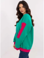 Mikina EM BL 983.10X tyrkysová Mikina EM BL 983.10X tyrkysová