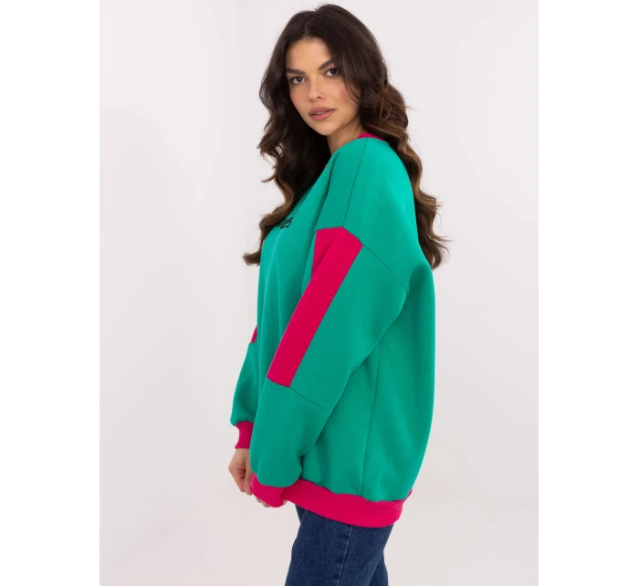 Mikina EM BL 983.10X tyrkysová Mikina EM BL 983.10X tyrkysová