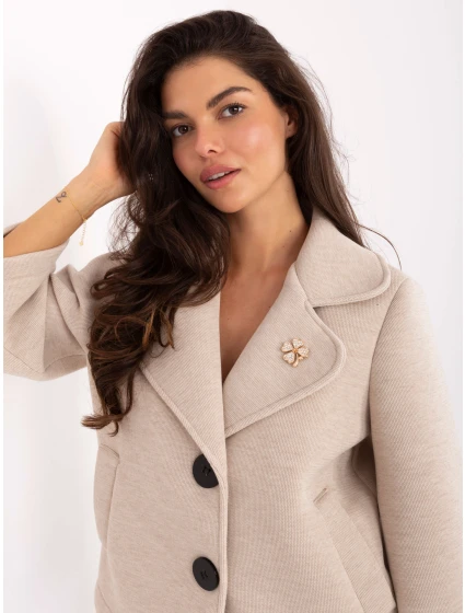 IT KR bunda FL8159.24 béžová