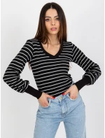 Blúzka RV BZ 8613.15X čierna a biela Blúzka RV BZ 8613.15X čierna a biela