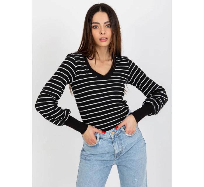 Blúzka RV BZ 8613.15X čierna a biela Blúzka RV BZ 8613.15X čierna a biela