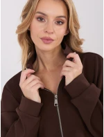 Bluza SM BL model 21782313 ciemny brązowy - FPrice Bluza SM BL model 21782313 ciemny brązowy - FPrice