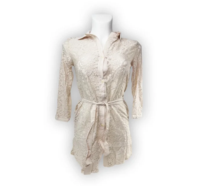 Dámsky plážový župan B033 Beige - Selmark