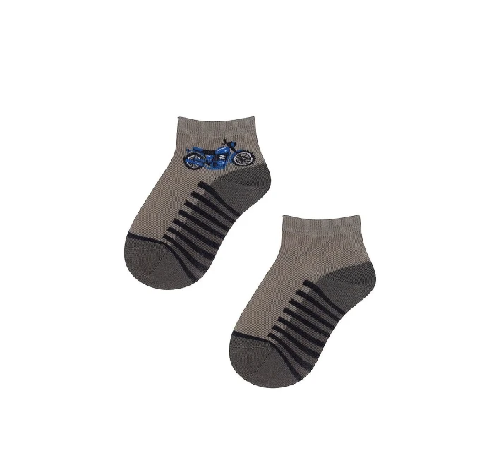 Gatta 224.N59, G24.N59 Cottoline Woisenne chlapčenské vzorované ponožky 21-26