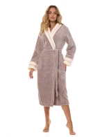 Dlouhý dámský župan 2409 model 20207311 M2XL - L&L