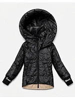 Damska kurtka ze Goodlookin czarna model 22026328 - S'WEST Damska kurtka ze Goodlookin czarna model 22026328 - S'WEST