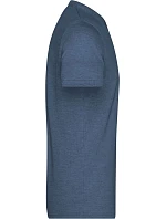 JN Pánské tričko s výstřihem do V 02.0 blue melange model 22494655 - Daiber JN Pánské tričko s výstřihem do V 02.0 blue melange model 22494655 - Daiber