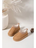 Śniegowce Dziecięce Z Haftem Camel Prina