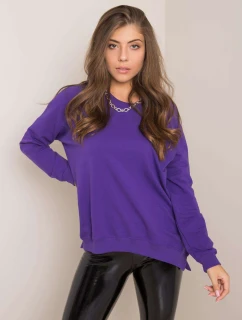 Blúzka RV BL 5850.11X tmavo fialová