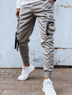 Pánske sivé nákladné nohavice Dstreet UX4204