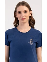 Dámské pyžamo šortky model 22405766 - Vienetta Dámské pyžamo šortky model 22405766 - Vienetta